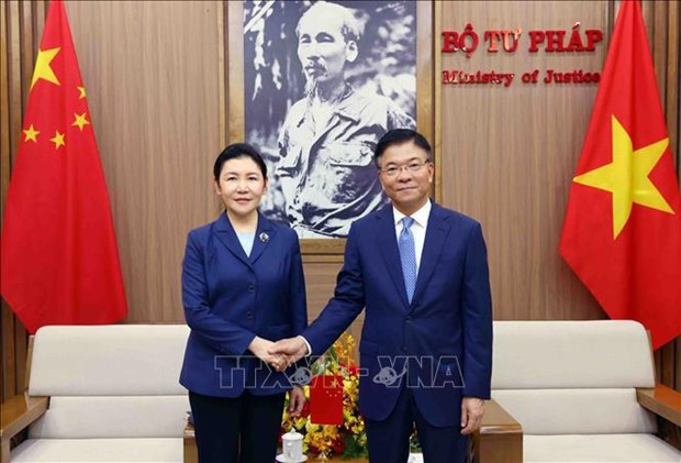 Vietnam, China promote judicial cooperation hinh anh 1