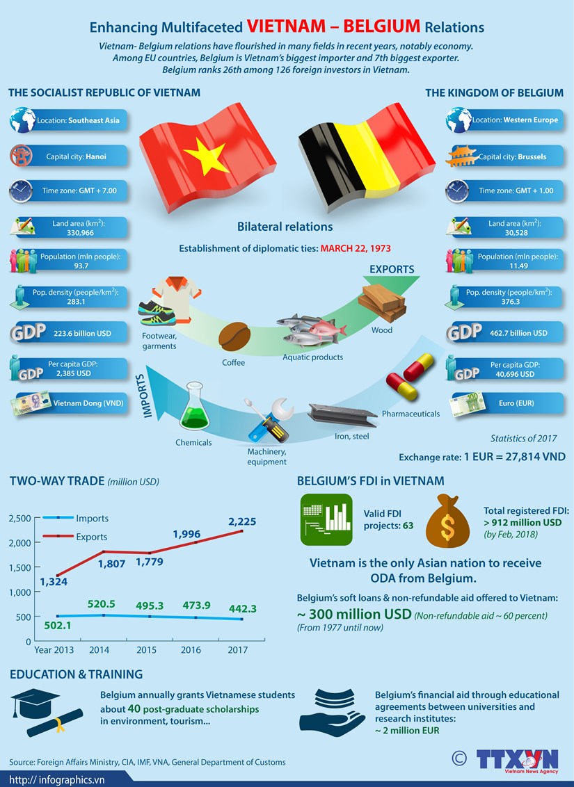 Enhancing multifaceted Vietnam - Belgium relations hinh anh 1