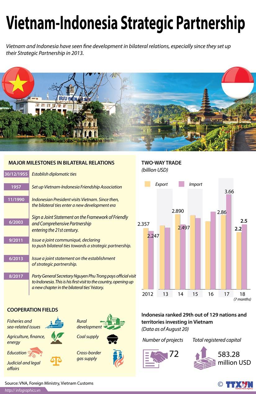 Vietnam-Indonesia Strategic Partnership hinh anh 1