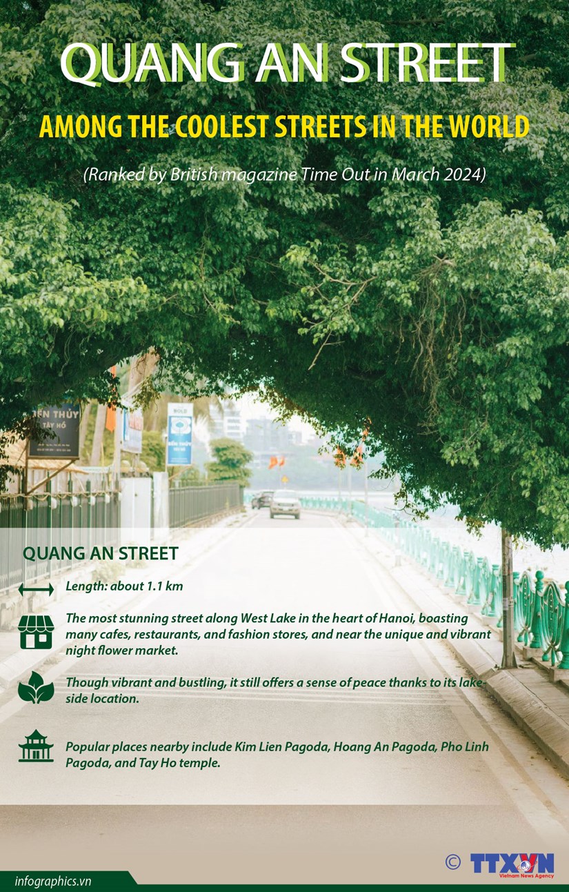 Quang An listed among the coolest streets in the world hinh anh 1