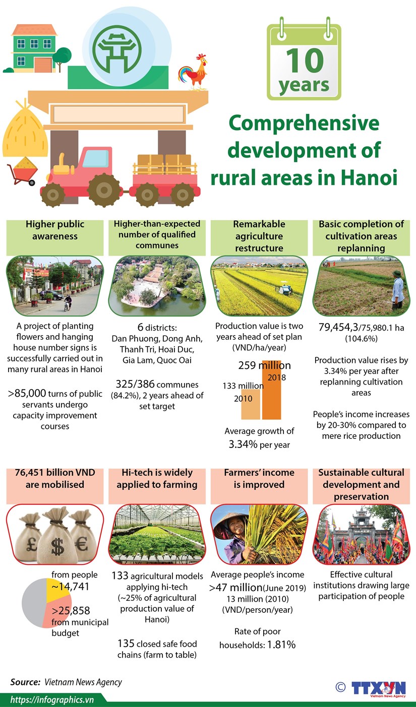 Comprehensive development of rural areas in Hanoi hinh anh 1