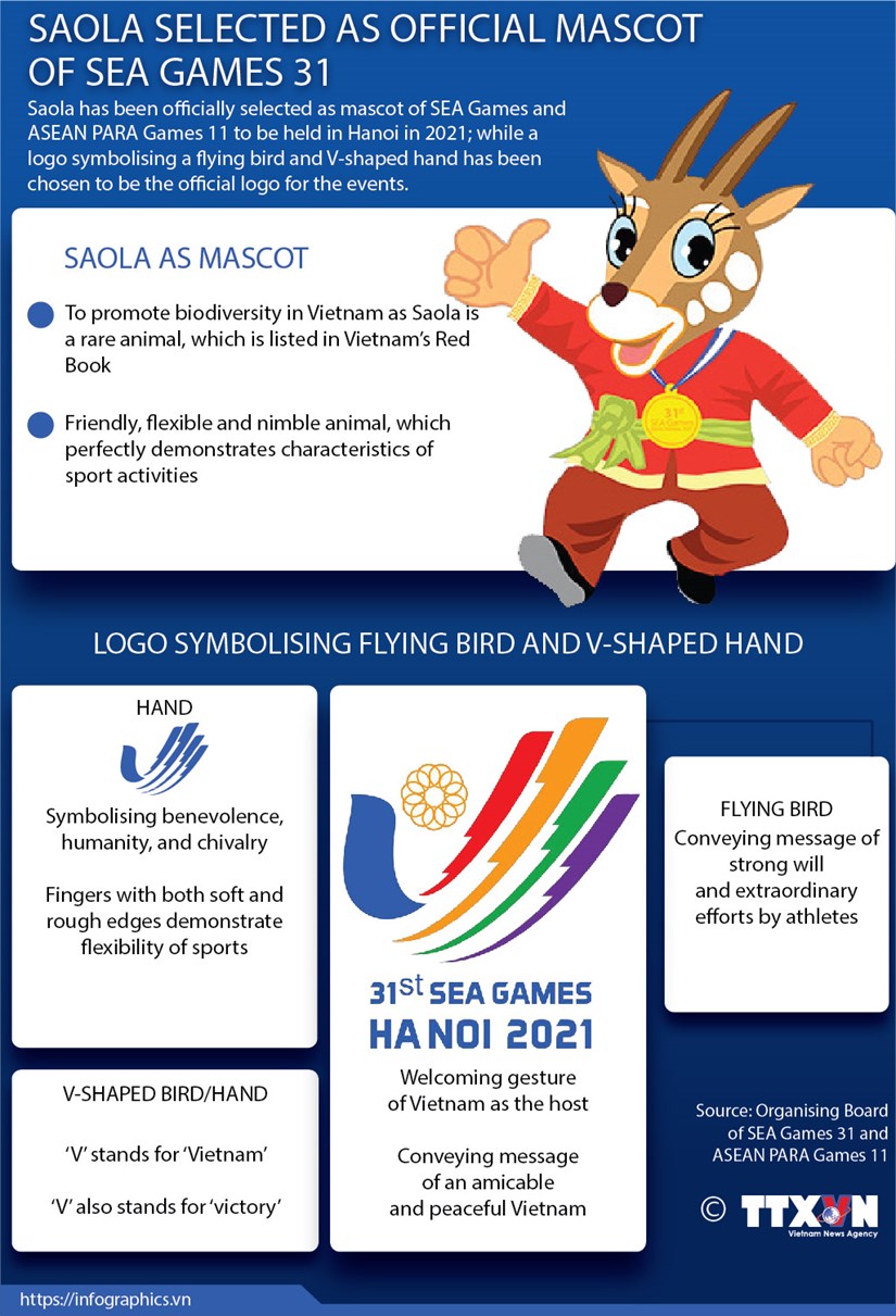 Saola selected as official mascot of SEA Games 31 hinh anh 1