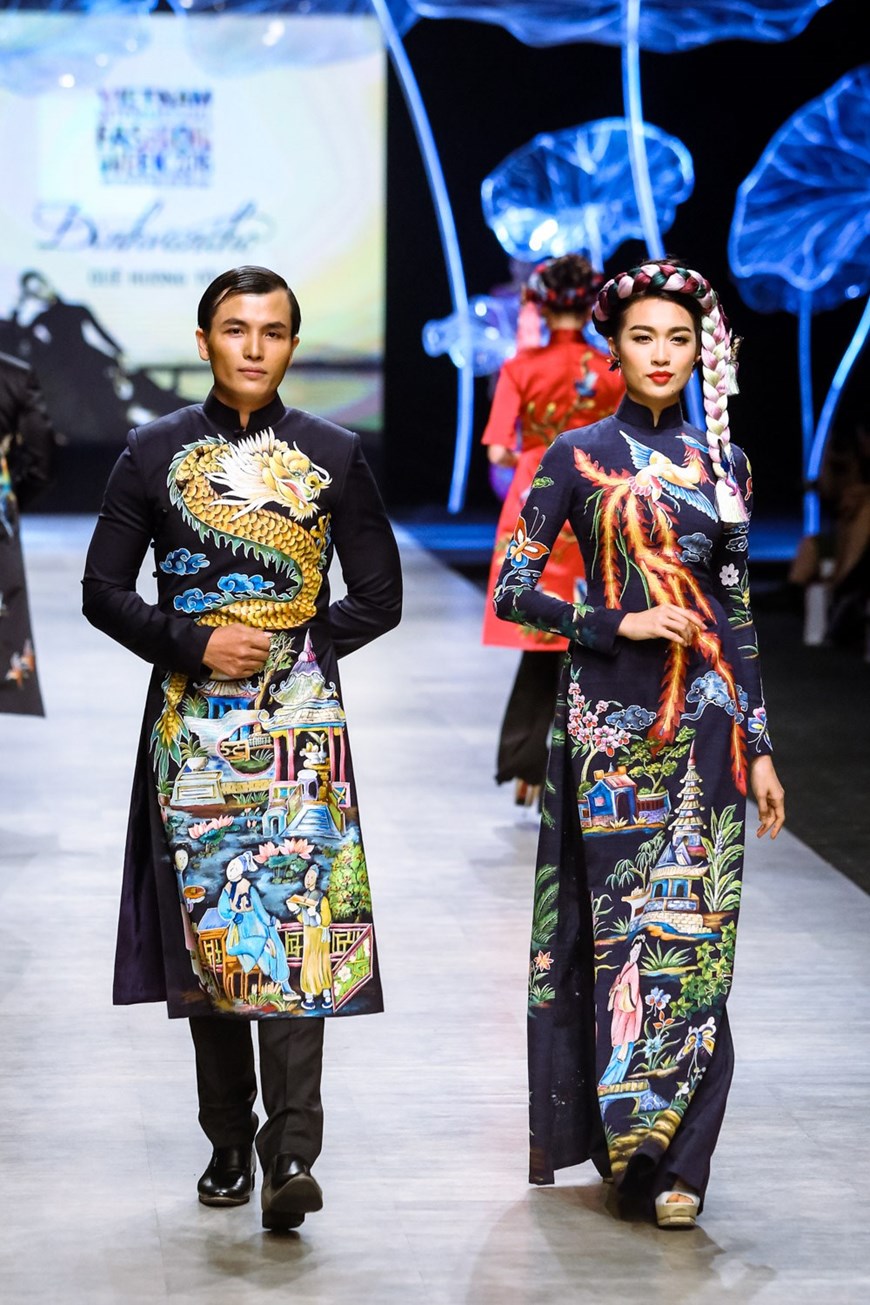 Traditional Ao dai collection highlights Vietnamese identity | Culture ...