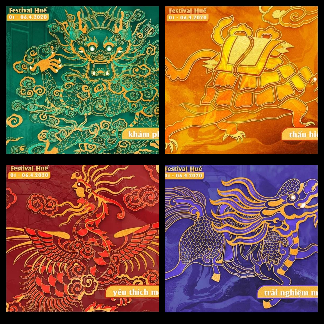 Four sacred animals to represent Hue Festival 2020 | Culture - Sports |  Vietnam+ (VietnamPlus)