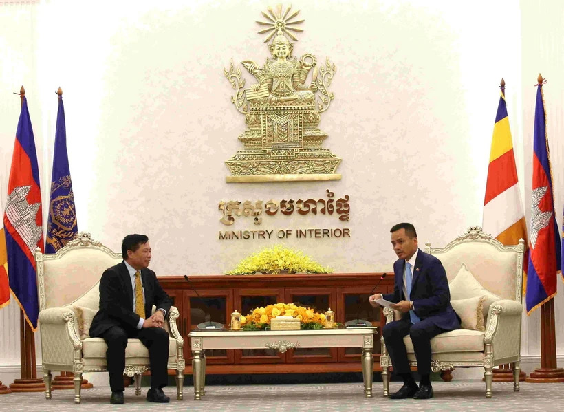 Vietnam Cambodia Vow To Facilitate Cross Border Trade Politics Vietnamplus
